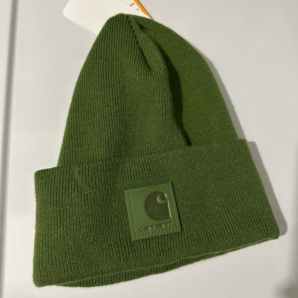 CarharttGreen Knit Beanie